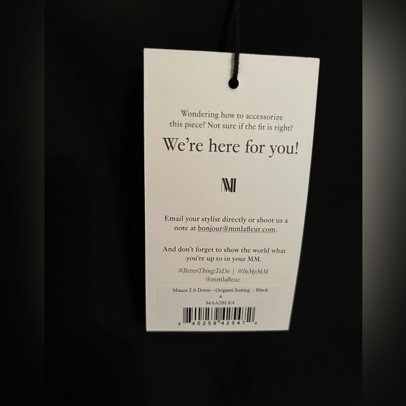 Tailored NWT MM Lafleur Maaza dress - Picture 5 of 7